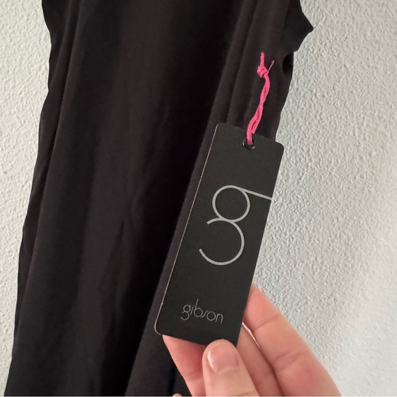 Gibson Naples Swing Halter Dress Small HI SUGARPLUM! Collab NEW Quiet Luxury - Picture 5 of 13